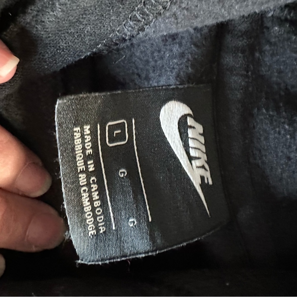 Nike hoodie girls black size large - Picture 4 of 5